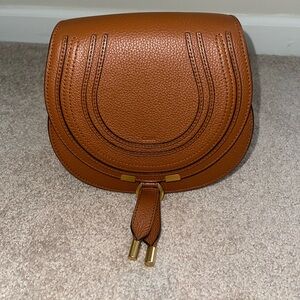 Authentic Chloe Marcie Leather Crossbody Bag